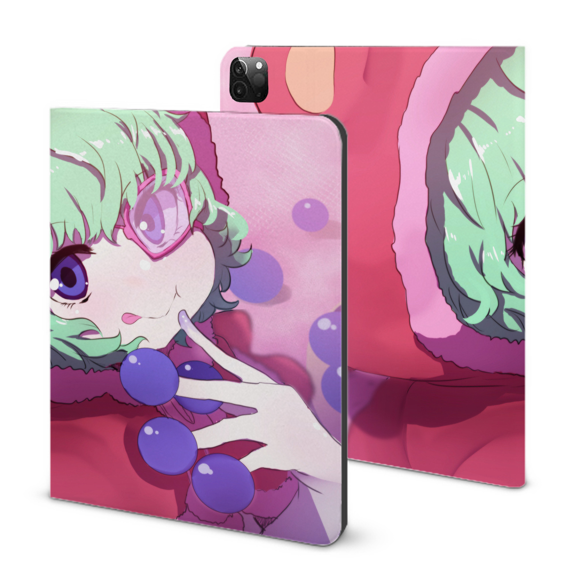 （画像用） ワンピース ONE PIECE IPadケース ペンホルダー付き ブックスタイルデザイン